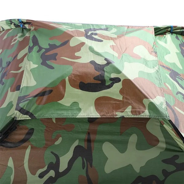Camouflage Dome Camping Tent – 3–4 Person Waterproof Outdoor Tent