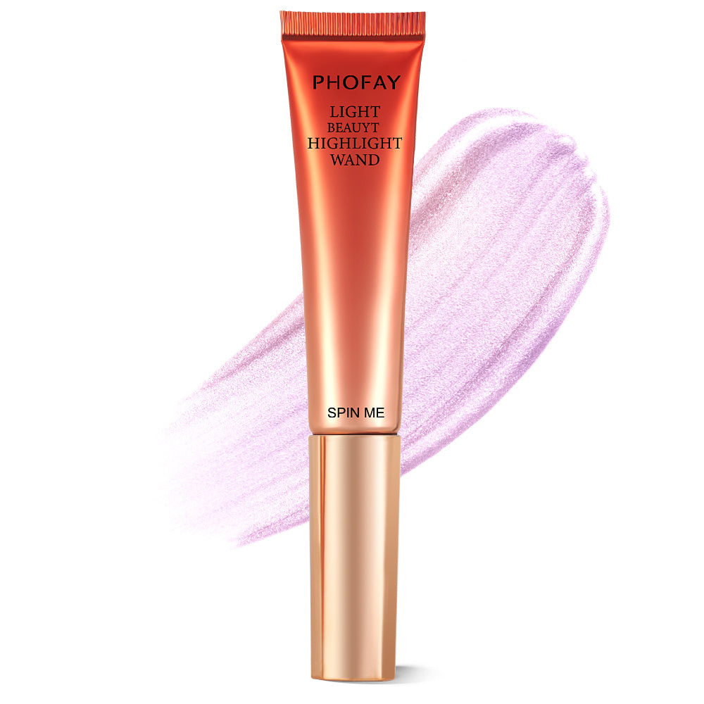 PHOFAY Liquid Highlighter Wand – Silky Glow Makeup for Face & Cheeks