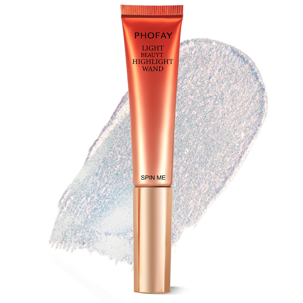 PHOFAY Liquid Highlighter Wand – Silky Glow Makeup for Face & Cheeks
