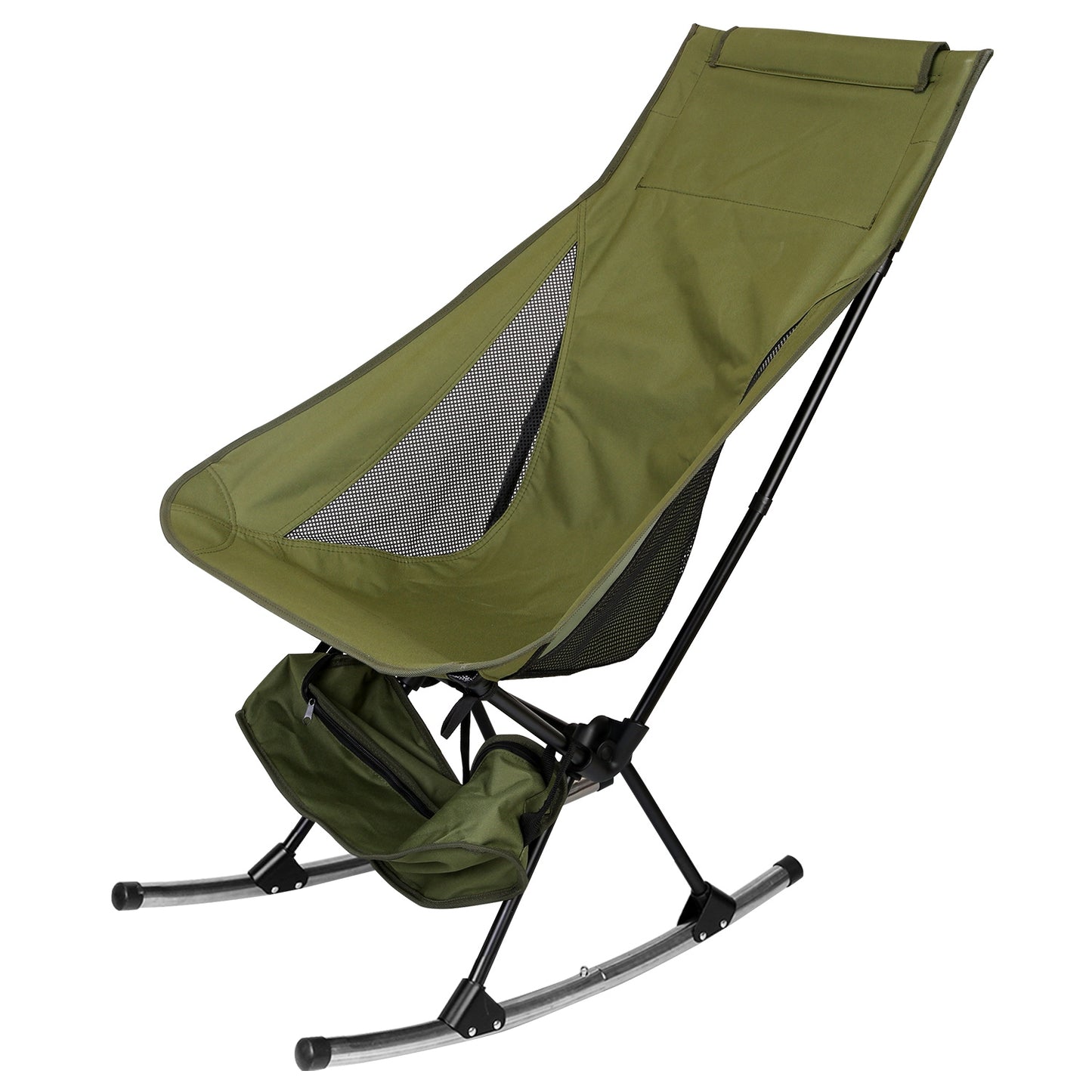 Portable Camping Rocking Chair – Lightweight, Foldable, High Back Support