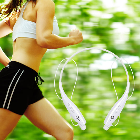 Pandas Tech™ Wireless Neckband Sport Earbuds – Sweatproof IPX4 + Mic