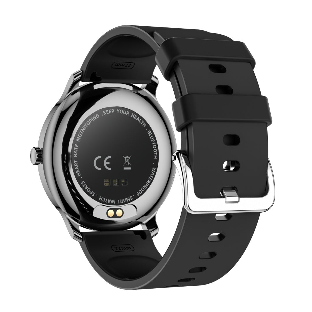 Ultra-Thin 1.43” AMOLED Smartwatch | Men’s Fitness & Health Tracker