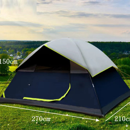 3-Person Waterproof Camping Tent – 3-Season Outdoor Shelter