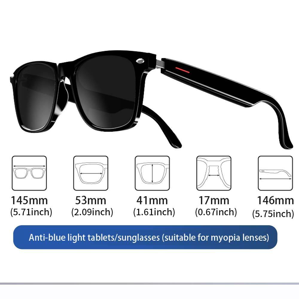 Smart Bluetooth Sunglasses with HD Sound & Noise-Canceling Microphone | Pandas Tech