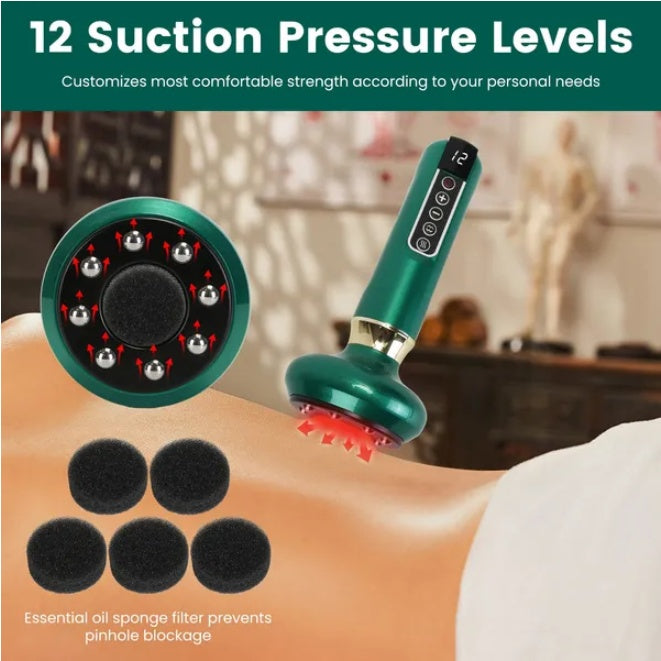 Electric Body Sculpting Massager – 2-in-1 Fat Burning & Cellulite Remover Device