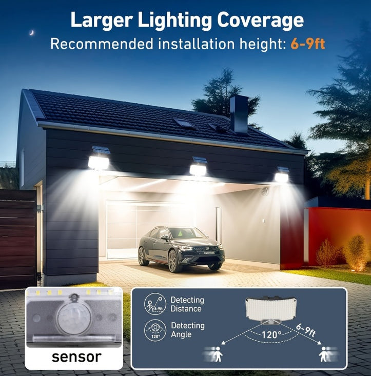 Solar Motion Sensor Security Light 234 LED – Ultra Bright, Waterproof & Wireless Outdoor Lighting