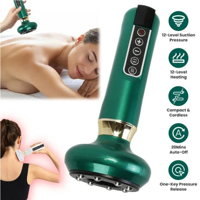 Electric Body Sculpting Massager – 2-in-1 Fat Burning & Cellulite Remover Device