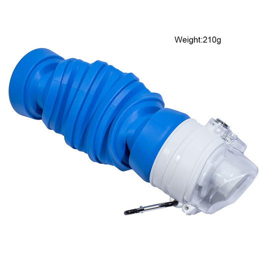 Collapsible Silicone Water Bottle for Hiking & Camping