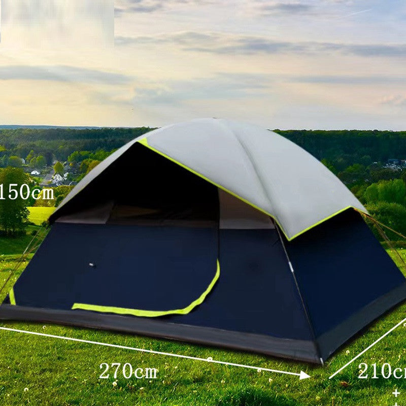 3-Person Waterproof Camping Tent – 3-Season Outdoor Shelter