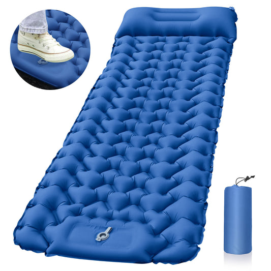 Compact Inflatable Sleeping Pad for Camping & Backpacking