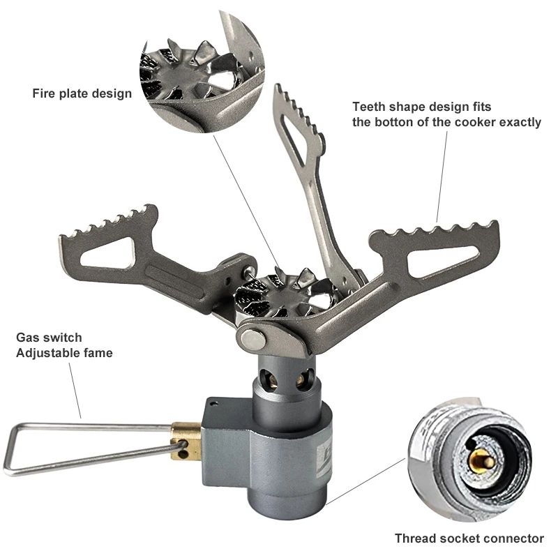 Ultralight Titanium Backpacking Stove