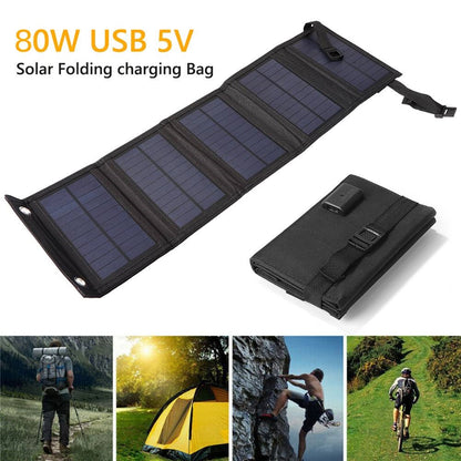 ExplorerFold™ Portable Solar Charger for Hiking & Camping