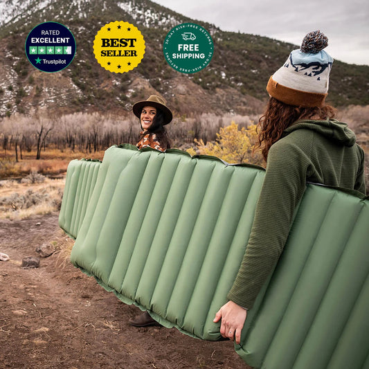 Ultralight Inflatable Sleeping Pad for Camping & Backpacking