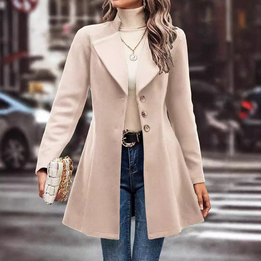 Winter Elegance Peacoat — Cozy, Chic & Timeless