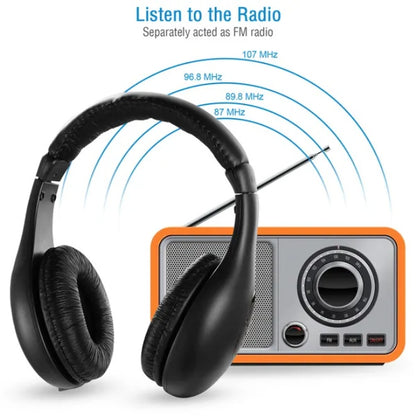 Wireless RF Hi-Fi Over-Ear Headphones – TV & Home Audio Edition