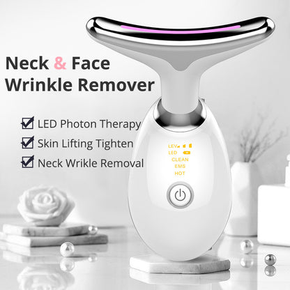 EMS Neck & Face Lifting Massager | Skin Tightening & Wrinkle Remover