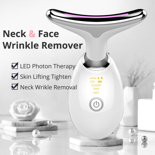 EMS Neck & Face Lifting Massager | Skin Tightening & Wrinkle Remover