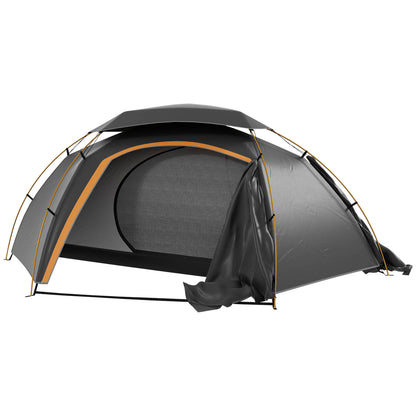 2-Person Waterproof Camping Tent – Lightweight Dome Shelter with Rainfly