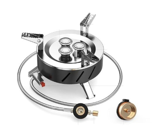 Compact Portable Gas Stove for Camping & Outdoor Cooking