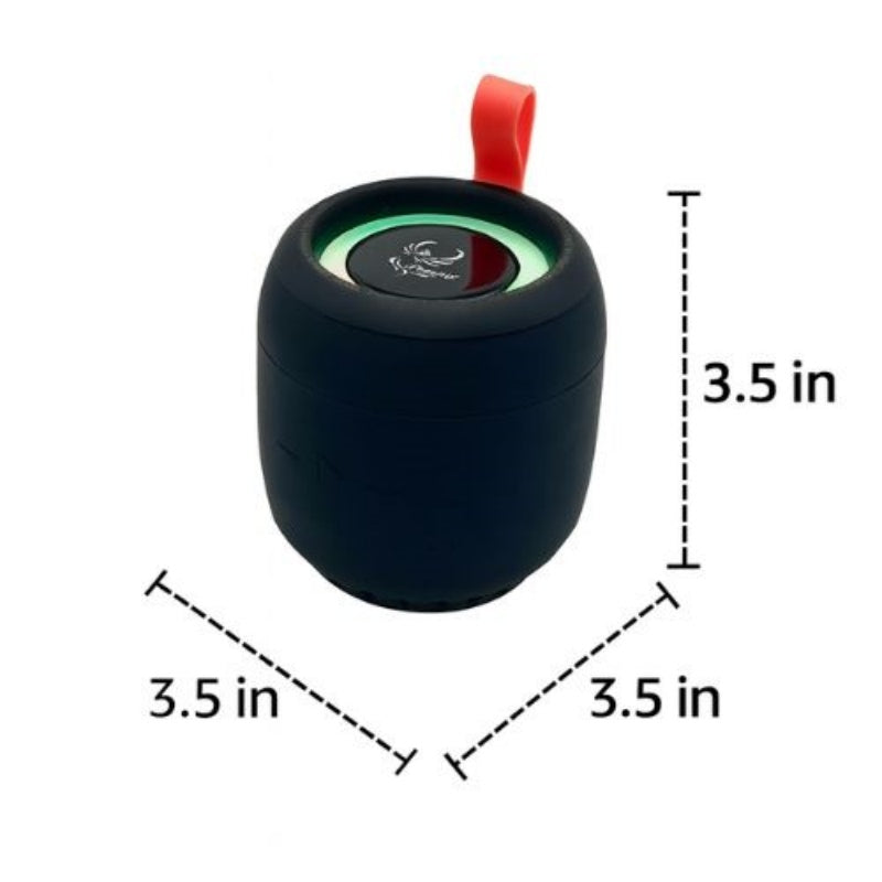 Casa Pandas™ GlowPod Portable Bluetooth Speaker with LED Light – Compact Wireless Sound for Indoors & Outdoors