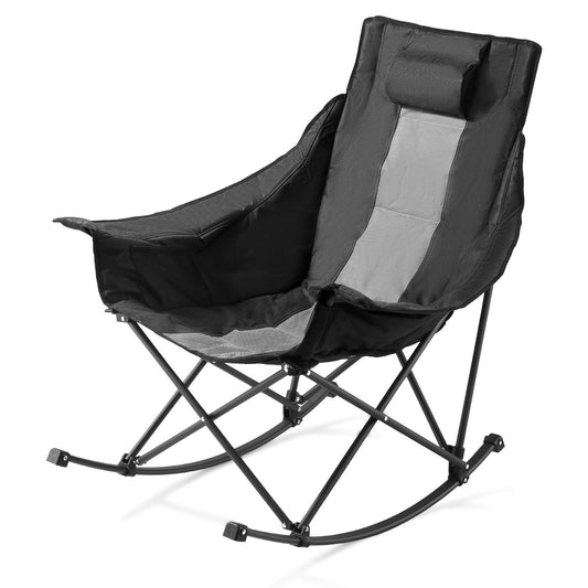 Portable Outdoor Rocking Chair — Comfort for Camping, Backyard & Relaxing