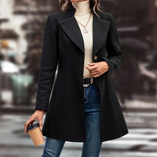 Winter Elegance Peacoat — Cozy, Chic & Timeless