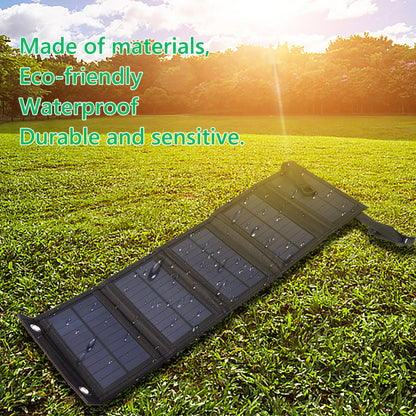 ExplorerFold™ Portable Solar Charger for Hiking & Camping