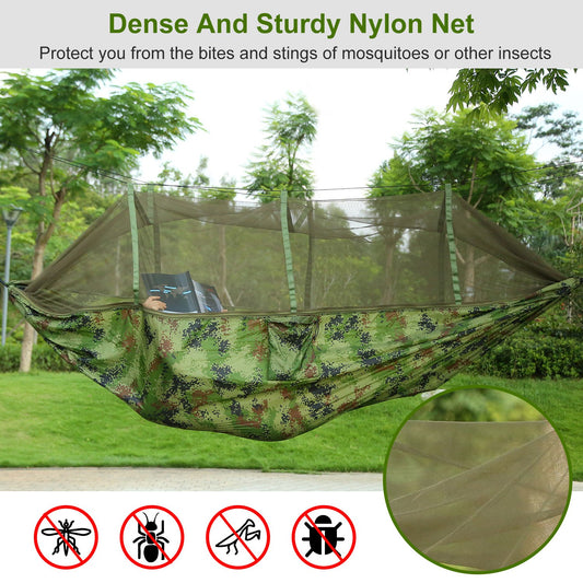 Camping Hammock with Mosquito Net – Jungle Outdoor Hammock