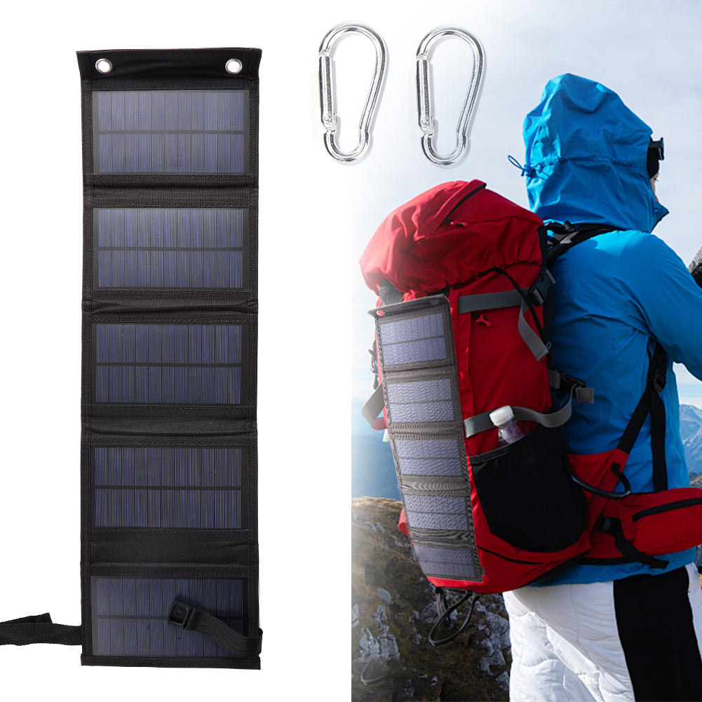 ExplorerFold™ Portable Solar Charger for Hiking & Camping