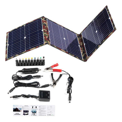 ExplorerFold™ 36W Portable Solar Panel Charger for Camping & Off-Grid Power